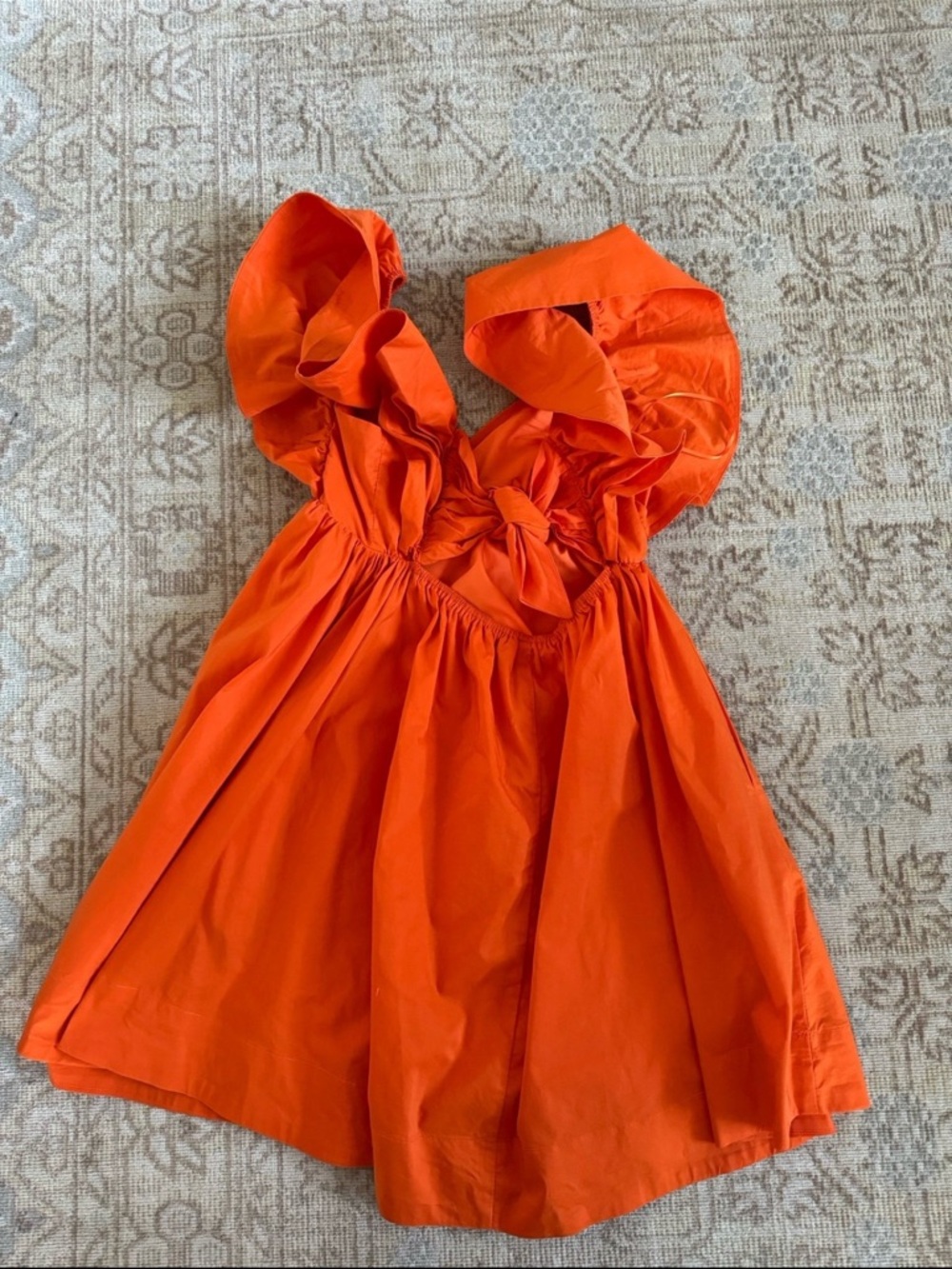 Day + Moon Orange Dress - Picture 2 of 6